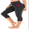 Heathyoga Capri Leggings for Women High Waisted Capri Leggings with Pockets for Women Tummy Control Yoga Pants Women view 1