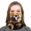 Angelife Dust Wind Sun Protection Scarf Neck Balaclava 3D Galaxy Print Seamless Bandana Rave view 2