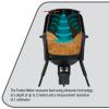 AMERICAN HUNTER Feeder Meter | Durable Compact Wireless Bluetooth Ultrasonic Accurate Feed Level Measurement Tool for Game Feeders | with Antenna for Metal Hopper view 4