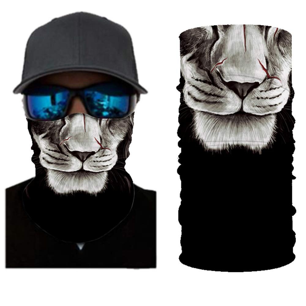 Angelife Dust Wind Sun Protection Scarf Neck Balaclava 3D Galaxy Print Seamless Bandana Rave