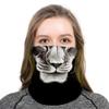 Angelife Dust Wind Sun Protection Scarf Neck Balaclava 3D Galaxy Print Seamless Bandana Rave view 2