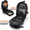 Gexgune Tactical Shoulder Bag 600D Nylon Military Molle Pouch E.DC Utility Accessory Pack Backpack Hunting Fanny Pack Combat view 3
