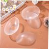 EXCEART 2pairs Adhesive Shoulder Pads for Women Transparent Silicone Enhancers - Design for Comfortable Fit for Enhancing Shoulder Shape and Curvature view 3