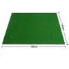 Golf Practice Mat,Driving Range Golf Practice Mat - Premium Artificial Turf - Practice Fairway Hitting Mat,for Home Office (Size : 100100cm) view 2