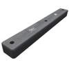 Aquamentor Marine Dock Bumpers - Made in the USA - High-Density PE Foam Boat & Dock Bumper Pads, Chip & Crack Resistant, Won't Rub Off on Boats (Black, 48"L x 6"W x 4"H) view 1