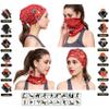 HCMY 12PCS Neck Gaiter Balaclava Multifunctional Magic Scarf Sports Tube UV Face Mask for Men Shield Headband Headwear for Women view 4