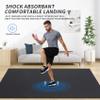 MRO Extra Large Exercise Mat For Home Gym, 8'x4.5'/7'x4.5'/6'x4.5'(7mm) Workout Mats for Gym Flooring, Non-Slip, Extra Thick Durable Cardio Mat, Ideal for Plyo, Weights, MMA, Jump Rope -Shoe Friendly view 4