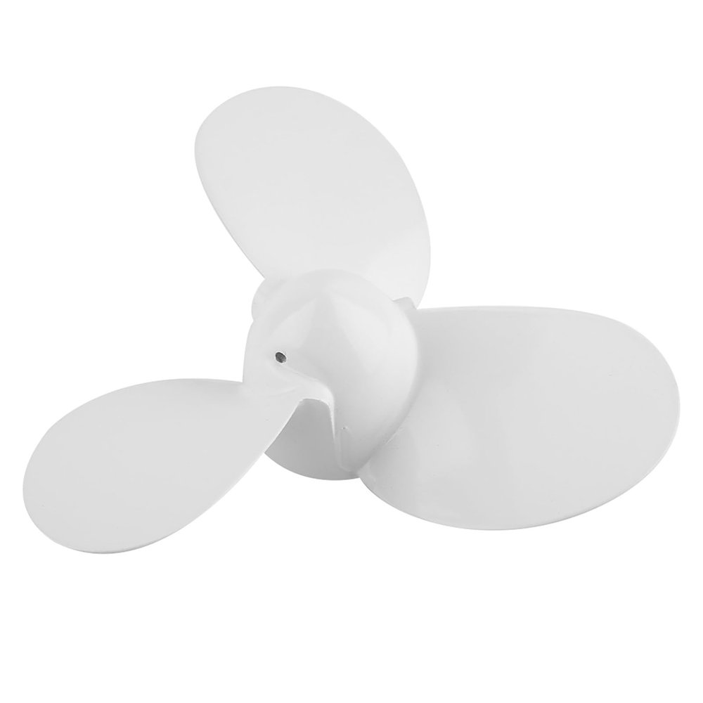 Qiilu hangkai 3.5 hp outboard motor parts Outboard Motor Prfor Opeller,7 1/4 5-A 3 Blades Aluminum Prfor Opeller Boat Outboard Motor for Hangkai 3.5HP
