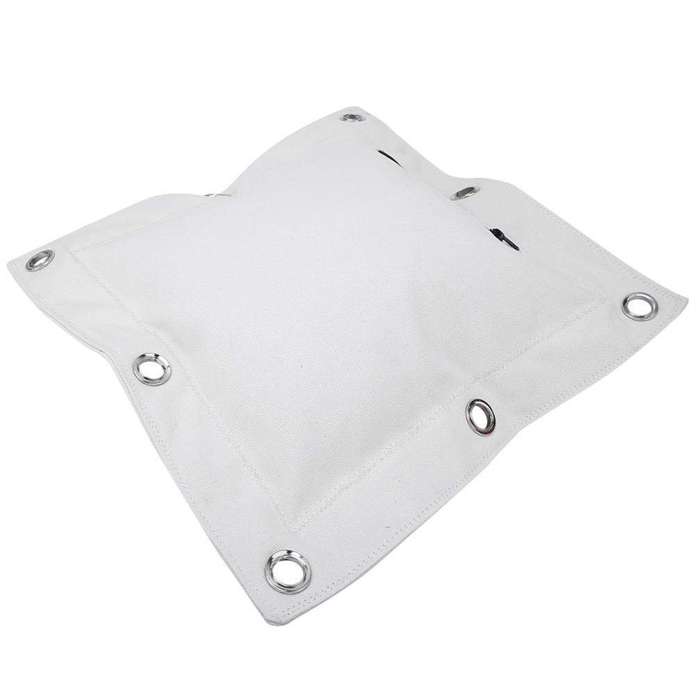 Garosa Empty Sand Bag Wing Chun Kung Fu Wall Punch Empty Wall Bag Target Kick Boxing Striking Canvas Punch Bag with Zipper for Boxing Muay Thai Sanda(L)