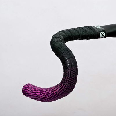 BikeRibbon Unisex_Adult Grade Plus Handlebar Tape, Black/Pink, One Size