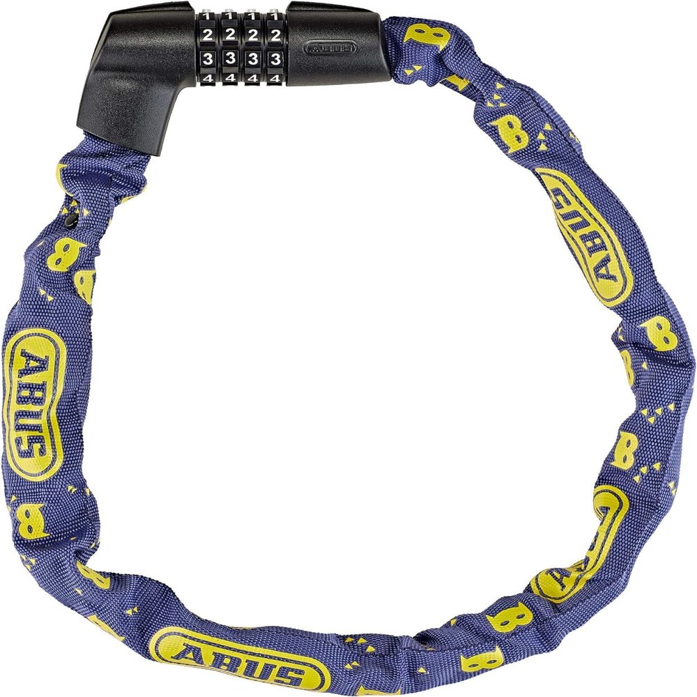 Abus Unisex Adult's 1385/75 Blue mask Chain Lock, 0, 75 cm