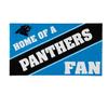 Team Sports America Carolina Panthers, Officially Licensed Door Mat 28 x 16 Inches Indoor Outdoor Sports Fan Rug view 1
