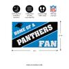 Team Sports America Carolina Panthers, Officially Licensed Door Mat 28 x 16 Inches Indoor Outdoor Sports Fan Rug view 3