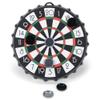 Master Toys & Novelties Red Green Bullseye Magnetic 8.5 inch Acrylic Hanging Dart Bottle Cap Board view 1
