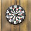 Master Toys & Novelties Red Green Bullseye Magnetic 8.5 inch Acrylic Hanging Dart Bottle Cap Board view 2