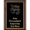 Crown Awards You Make The Difference Plaques, 8x10 Classic Plaque Corporate Recognition Trophy Plaque Prime view 1