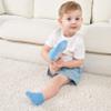 ZAPLES Baby Non Slip Grip Ankle Socks with Non Skid Soles for Infants Toddlers Kids Boys Girls (Boys - 9 Pairs, 12-36 Months) view 2