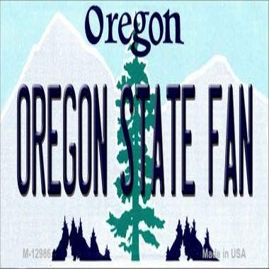 Oregon State Fan Novelty Metal Magnet M-12986