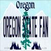 Oregon State Fan Novelty Metal Magnet M-12986 view 1