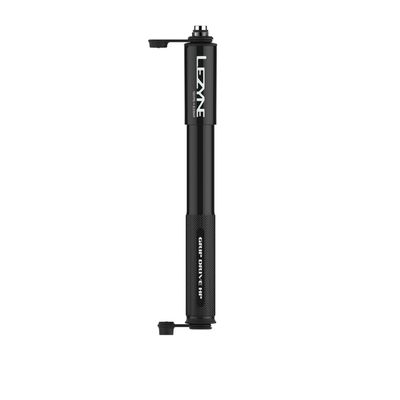Lezyne Grip Drive HP Bicycle Hand Pump, ABS Flip Chuck, 120PSI, Road, Gravel Bike, Presta and Schrader Valve, High Pressure