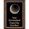 Crown Awards Golf Ball Plaques, 8x10 Classic Plaque Golf Ball Trophy Plaque Prime view 1