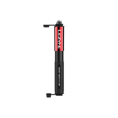 Lezyne Grip Drive HP Bicycle Hand Pump, ABS Flip Chuck, 120PSI, Road, Gravel Bike, Presta and Schrader Valve, High Pressure