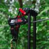 Zip line Trolley Pro X with Brake (Bundle) - Includes Trolley, Carabiner, Lanyard and Harness view 2