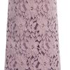 ebossy Women's Elegant Floral Lace Knee Length Pencil Skirt (X-Small, Black) view 4