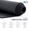 MRO Extra Large Yoga Mat, 12'x6'/9'x6'/7'x5'/6'x4' (9MM) Extra Wide and Thick Exercise Mats for Home Gym Workout, Non-Slip, Soft for Women and Men Fitness, Ideal for Barefoot Yoga, Pilates, stretching view 2