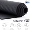 MRO Extra Large Yoga Mat, 12'x6'/9'x6'/7'x5'/6'x4' (9MM) Extra Wide and Thick Exercise Mats for Home Gym Workout, Non-Slip, Soft for Women and Men Fitness, Ideal for Barefoot Yoga, Pilates, stretching view 2