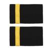 YiZYiF Mens Traditional Uniform Epaulets Pilot Aviators Epaulettes Shoulder Boards Badge Halloween Cosplay Costume Accessories One Bar One Size view 1