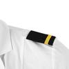 YiZYiF Mens Traditional Uniform Epaulets Pilot Aviators Epaulettes Shoulder Boards Badge Halloween Cosplay Costume Accessories One Bar One Size view 2
