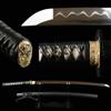 Zhmyyxgs Sword Matt Black Saya Japanese Samurai Katana Sword Clay Tempered 1095 Carbon Steel view 1