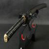 Zhmyyxgs Sword Matt Black Saya Japanese Samurai Katana Sword Clay Tempered 1095 Carbon Steel view 4
