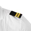 YiZYiF Mens Traditional Uniform Epaulets Pilot Aviators Epaulettes Shoulder Boards Badge Halloween Cosplay Costume Accessories Two Bars One Size view 2