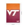 FOCO NCAA Virginia Tech Hokies Unisex Double Sided 40' x 28' Team Logo Vertical Flag, Vertical 40' x 28', One Size view 3