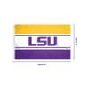 FOCO NCAA LSU Tigers Unisex Double Sided 3' x 5' Team Logo Horizontal Flag, Horizontal 3' x 5', One Size view 4