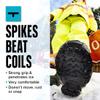 Due North Heavy Duty Ice Cleats for Traction on Snow & Ice - 28 Integrated Military Grade Tungsten Carbide Spikes (1 Pair) view 4
