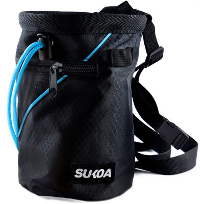 Chalk Bag for Rock Climbing - Gifts, Gear & Accessories - Weight Lifting, Gym, Bouldering, Disc Golf, Wall Climbing
