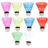 BESPORTBLE 12pcs Nylon Badminton Shuttlecocks Plastic Training Birdie for Outdoor Indoor Sports