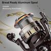 Cadence Spinning Reel-Elate 10+1 BB Light Weight & Durable -Stainless Steel Main Shaft, Die-Casting Handle&Double Anodized Spool-Ultra Smooth Powerful Reel with Graphite Body &Felt Washer view 3