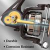 Cadence Spinning Reel-Elate 10+1 BB Light Weight & Durable -Stainless Steel Main Shaft, Die-Casting Handle&Double Anodized Spool-Ultra Smooth Powerful Reel with Graphite Body &Felt Washer view 2