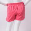 Freebily Baby Boys Girls Cotton White Trimming Active Shorts Summer Play wear Kids Gymanstic Sports Running Short Watermelon Red 2-3 view 3