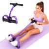 FateFan Multifunction Tension Rope, 6-Tube Elastic Yoga Pedal Puller Resistance Band, Natural Latex Tension Rope Fitness Equipment, for Abdomen/Waist/Arm/Leg Stretching Slimming Training (Purple) view 1