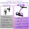FateFan Multifunction Tension Rope, 6-Tube Elastic Yoga Pedal Puller Resistance Band, Natural Latex Tension Rope Fitness Equipment, for Abdomen/Waist/Arm/Leg Stretching Slimming Training (Purple) view 3