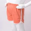 Freebily Baby Boys Girls Cotton White Trimming Active Shorts Summer Play wear Kids Gymanstic Sports Running Short Orange 18-24 Months view 4