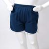 Freebily Baby Boys Girls Cotton White Trimming Active Shorts Summer Play wear Kids Gymanstic Sports Running Short Navy Blue 3-4 view 3