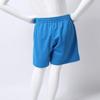 dPois Kids Boys Sports Moisture Wicking Athletic Drawstring Shorts Basketball Sportswear Workout Fitness Running Short Pants Blue 5-6 view 4