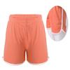 Alvivi Kids Girls Cotton Gymnastics Sports Shorts Sportswear Athletic Workout Activewear Bottoms Hot Pants Orange 18-24 Months view 3
