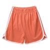 Yeahdor Kids Girl Cotton Elastic Waistband Sport Running Yoga Fitness Workout Shorts Activewear Summer Dailywear Bottoms Orange 4-5 view 3